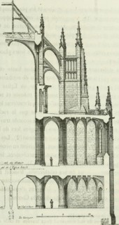 . Description de l'abbaye du Mont Saint-Michel et de ses abords : précédée d'une notice historique. sementsconsidérables ; ils ont formé la Crypte ou Église basse,laquelle reproduit avec une simplicit...