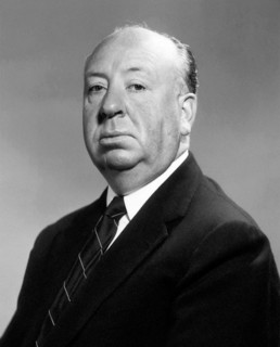 Alfred Hitchcock. Portrait of the English film director, Sir Alfred Joseph Hitchcock (1899-1980), studio publicity shot