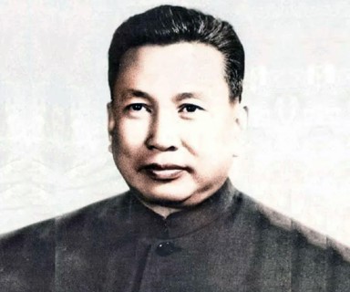 POL POT (1925-1998) Cambodian revolutionary and politician about 1978
