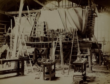 Frederic Bartholdi Workshop, Construction of Statue of Liberty
