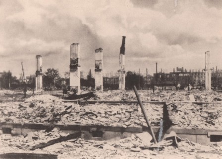 Japan Earthquake 1923: The Ruins of the Home department building