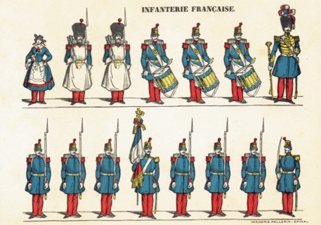 infanterie de ligne sous le Second Empire