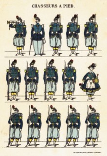 chasseurs à pied Second Empire