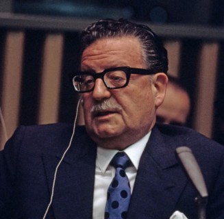 Salvador Allende Gossens (1908 - 1973) Chilean physician and socialist politician, President of Chile from 3 November 1970 until his suicide on 11 September 1973. He was the first Marxist to be electe...