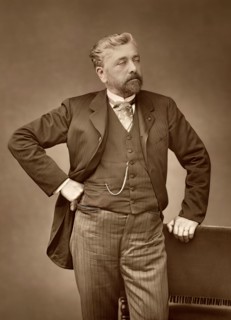 Alexandre Gustave Eiffel, 1832 – 1923, French engineer, after a photograph by Stanislaus Walery