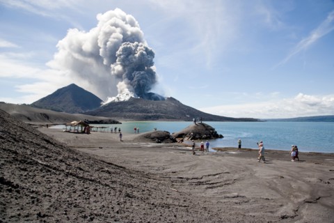 Smoking Volcano.