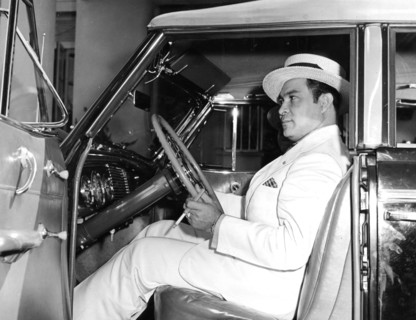 FULGENCIO BATISTA  Cuban President in 1942 in his Buick