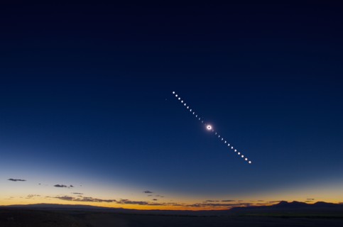 Solar eclipse sequence;