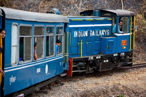 Darjeeling Himalayan Railway Toy Train in Darjeeling India
