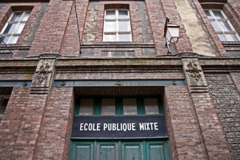 French old public school - Honfleur, Normandy - France