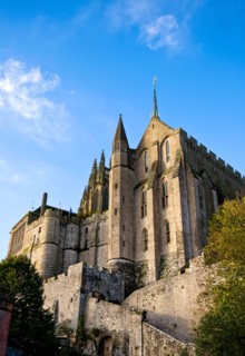 Abbey of Mont Saint-Michel, Normandy, France