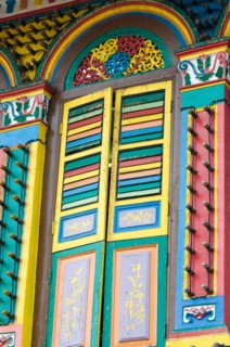 colorful house, little india, singapore