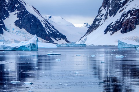 Antarctic Ice LandscapePhoto; december 28 2011