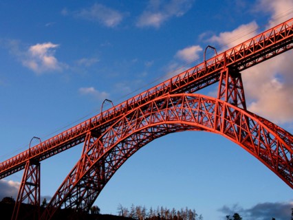 Viaduct of Garabit, Cantal, Auvergne, France