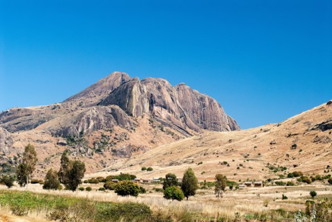 Mountains in Anja National Park, Madagascar