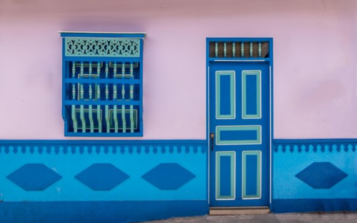 Colorful House - Guatape, Colombia