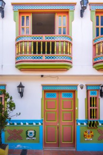 Colorful House - Guatape, Colombia