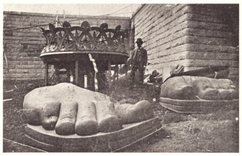 Construction of Statue of Liberty 11