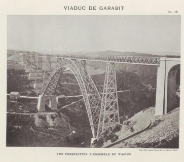 Viaduc de Garabit Planche 15 - Mémoire de G. Eiffel