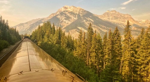 Rocky mountaineer Canada