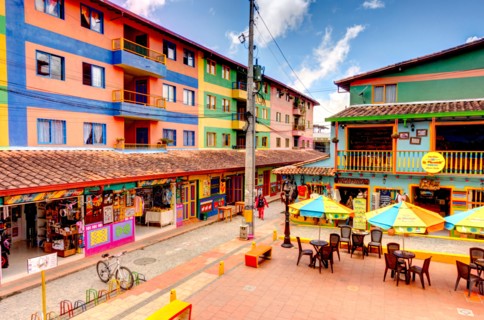 Guatape village, Colombia