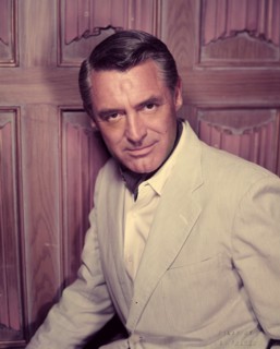CARY GRANT Colour portrait by BUD FRAKER publicity for TO CATCH A THIEF 1955 director ALFRED HITCHCOCK based on novel by David Dodge screenplay John Michael Hayes costumes Edith Head Paramount Picture...
