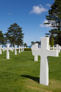 American cemetery, Colleville-sur-Mer, Normandy, France