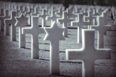 The American Military Cemetery, Colleville-Sur-mer, Normandy, France