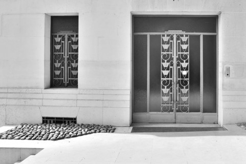 Art Deco Door / Art Deco Entrance Paris