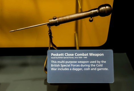 Washington, DC, USA. 10th Oct, 2017. The International Spy Museum explores the craft, practice, history and contemporary role of espionage, and is the only museum in the world to provide a global pers...