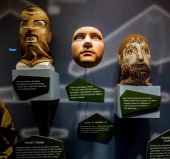 Washington, DC, USA. 10th Oct, 2017. The International Spy Museum explores the craft, practice, history and contemporary role of espionage, and is the only museum in the world to provide a global pers...