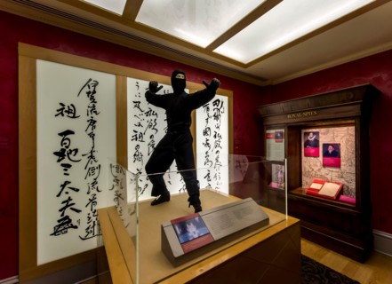 Washington, DC, USA. 10th Oct, 2017. The International Spy Museum explores the craft, practice, history and contemporary role of espionage, and is the only museum in the world to provide a global pers...