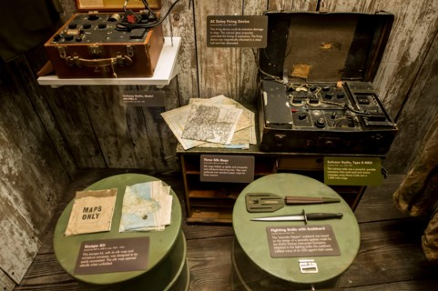 Washington, DC, USA. 10th Oct, 2017. The International Spy Museum explores the craft, practice, history and contemporary role of espionage, and is the only museum in the world to provide a global pers...
