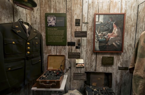 Washington, DC, USA. 10th Oct, 2017. The International Spy Museum explores the craft, practice, history and contemporary role of espionage, and is the only museum in the world to provide a global pers...