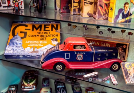 Washington, DC, USA. 10th Oct, 2017. The International Spy Museum explores the craft, practice, history and contemporary role of espionage, and is the only museum in the world to provide a global pers...
