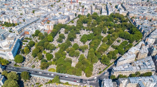 Montmartre Cemetery orCimetière de Montmartre, Paris, France