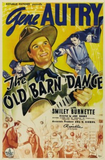 THE OLKD BARN DANCE 1938 Republic Pictures film with Gene Autry