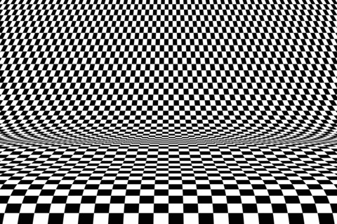 Abstract square op art pattern decorative design of mesh background. Use for show, ad, poster, template design. illustration vector eps10