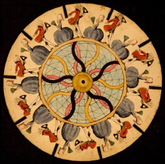 Politeness, Phenakistiscope, 1833