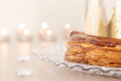 Galette des rois during the epiphany