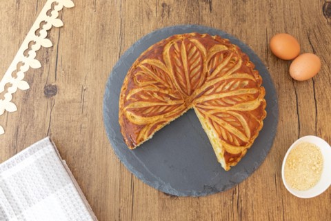 Galette des rois during the epiphany