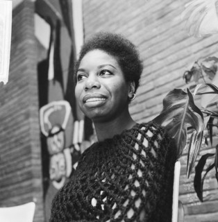 Portrait of American singer Nina Simone to appear on television at Christmas, December 14, 1965, portraits, singers, The Netherlands, 20th century press agency photo, news to remember, documentary, hi...