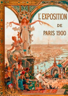 PARIS EXPOSITION UNIVERSELLE 1900  poster