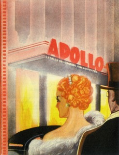 Front Cover of Programme from 1937 for APOLLO CINEMA in Paris France