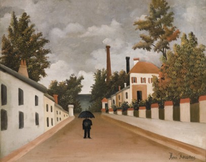 Henri Rousseau
Ecole française
Vue des environs de Paris
Vers 1900
Huile sur toile (33 x 41
