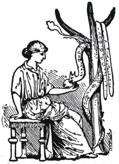 Hygeia, Goddess of Health, daughter of Aesculapius.