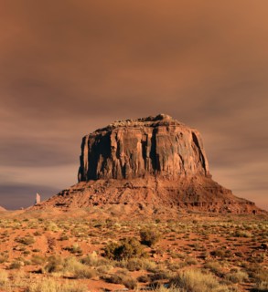 Sunset Monument Valley Arizona Navajo Nation