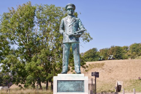 Statue of Vice Admiral Bertram Ramsay