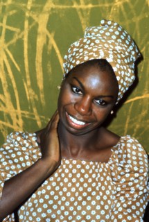 NINA SIMONE  (1933-2003) US singer in London in April 1967. Photo Tony Gale