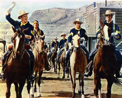 SERGEANTS THREE -1961 UA film with Frank Sinatra at left, Dean Martin at right next to Peter Lawford